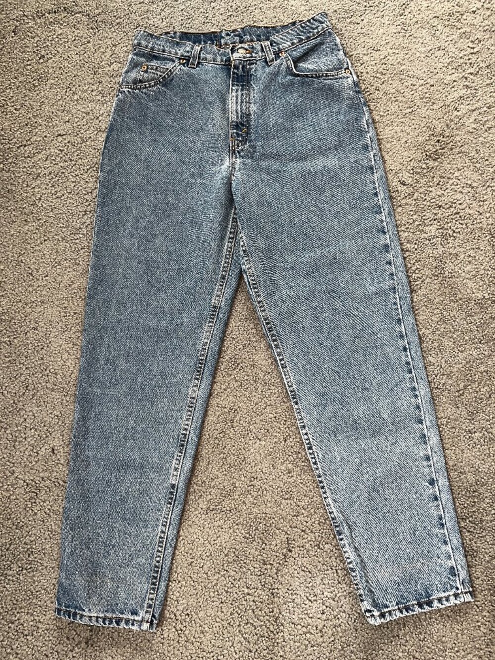 VTG 90s Levi's 15921 Orange Tab High Rise Tapered Leg Mom Jeans- EUC - W29 L28